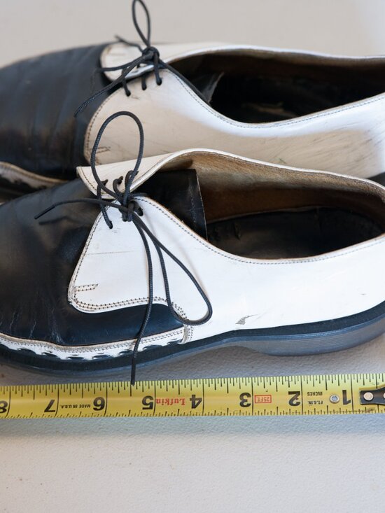 ORIGINAL VINTAGE L.A. Dr. Martens B&W Rockabilly main image 9